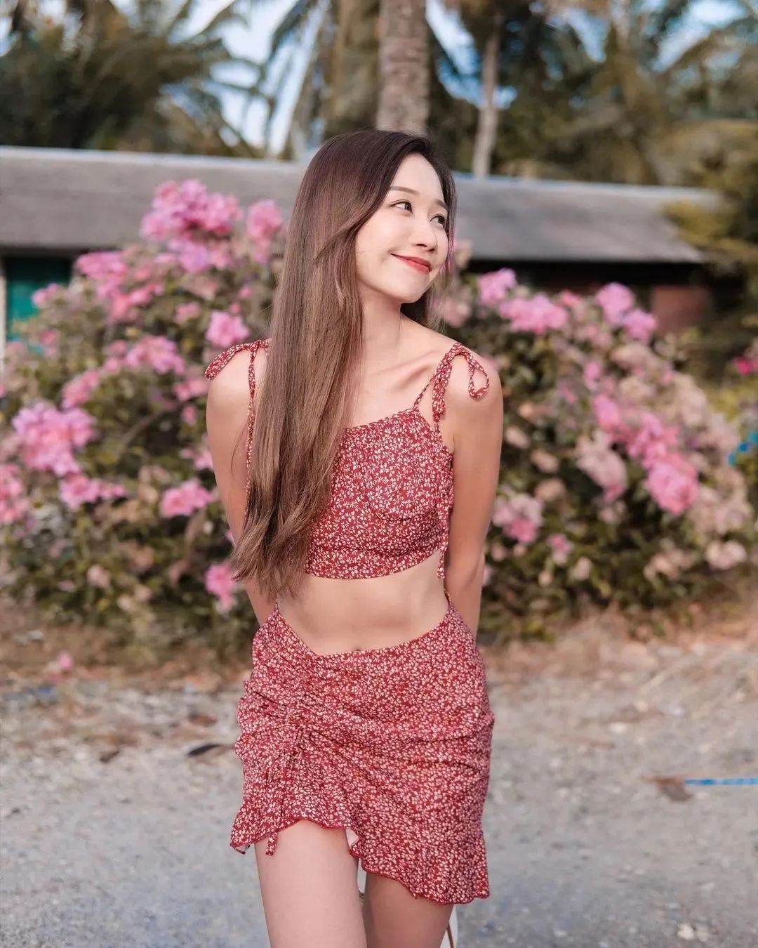 马来西亚网红汤祖瑜，笑容甜美迷人的治愈系女神