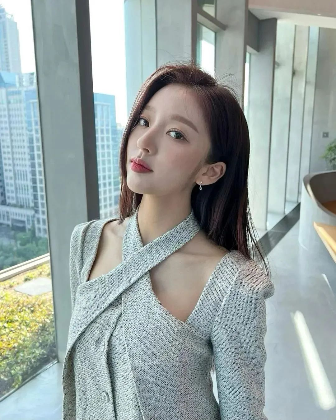 韩国网红洪智允，集颜值和才华于一身的气质女神