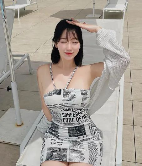 韩国网红 | amour，甜美又性感的顶级美女模特