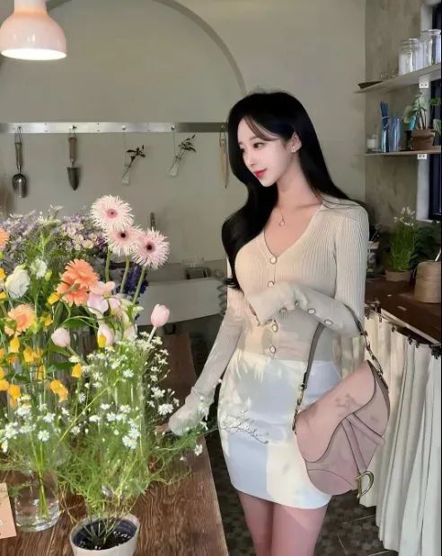 韩国网红 | beahy，天生丽质的颜值系女神