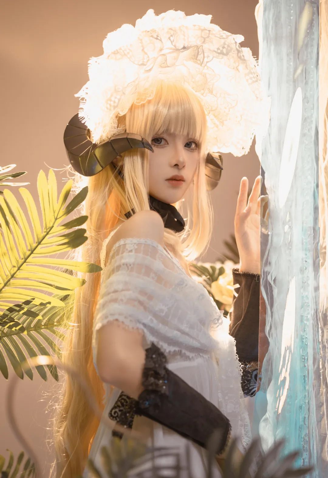 cosplay：蕾丝的诱惑 夜莺