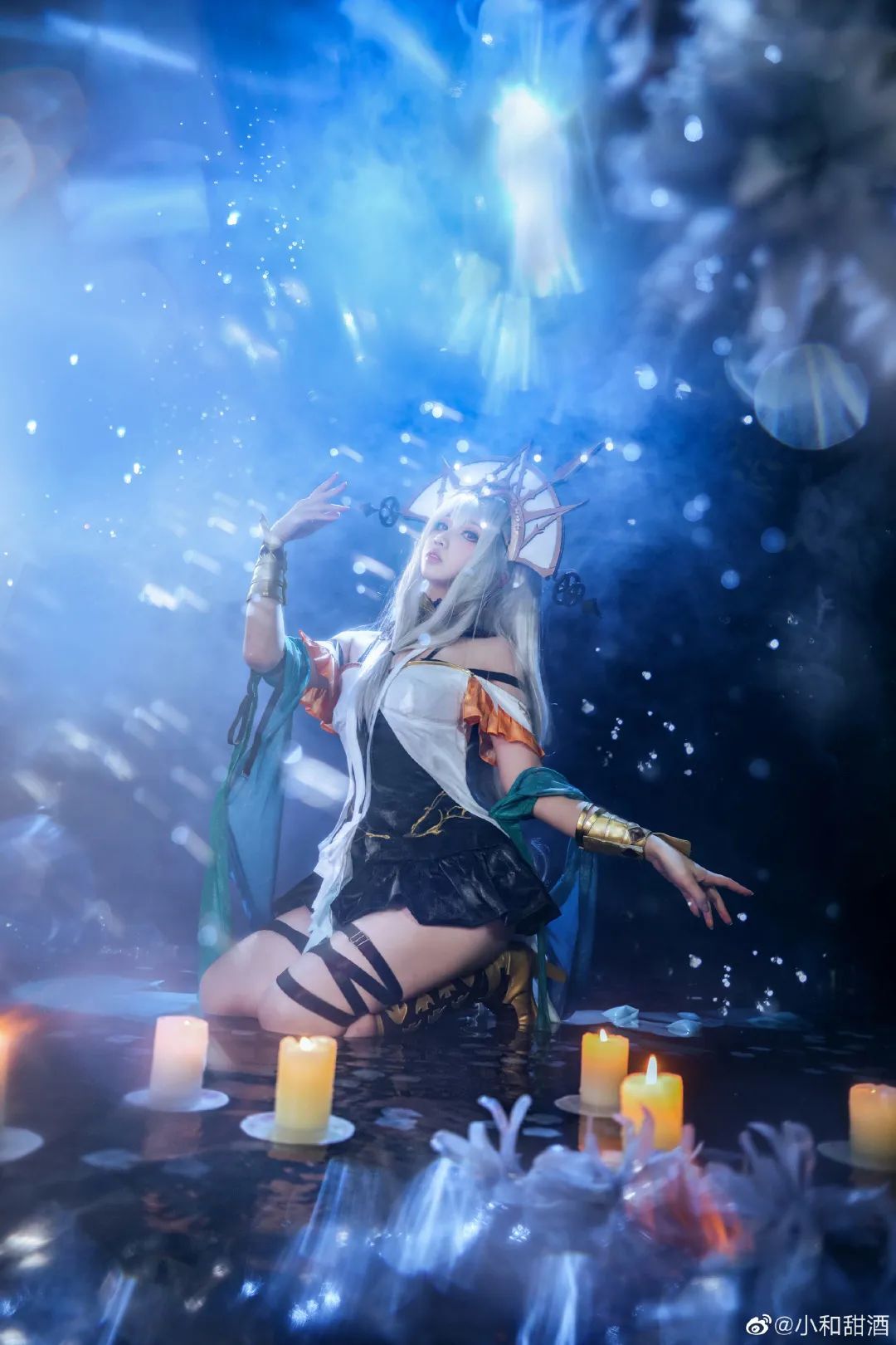 cosplay：【明日方舟】浊心斯卡蒂