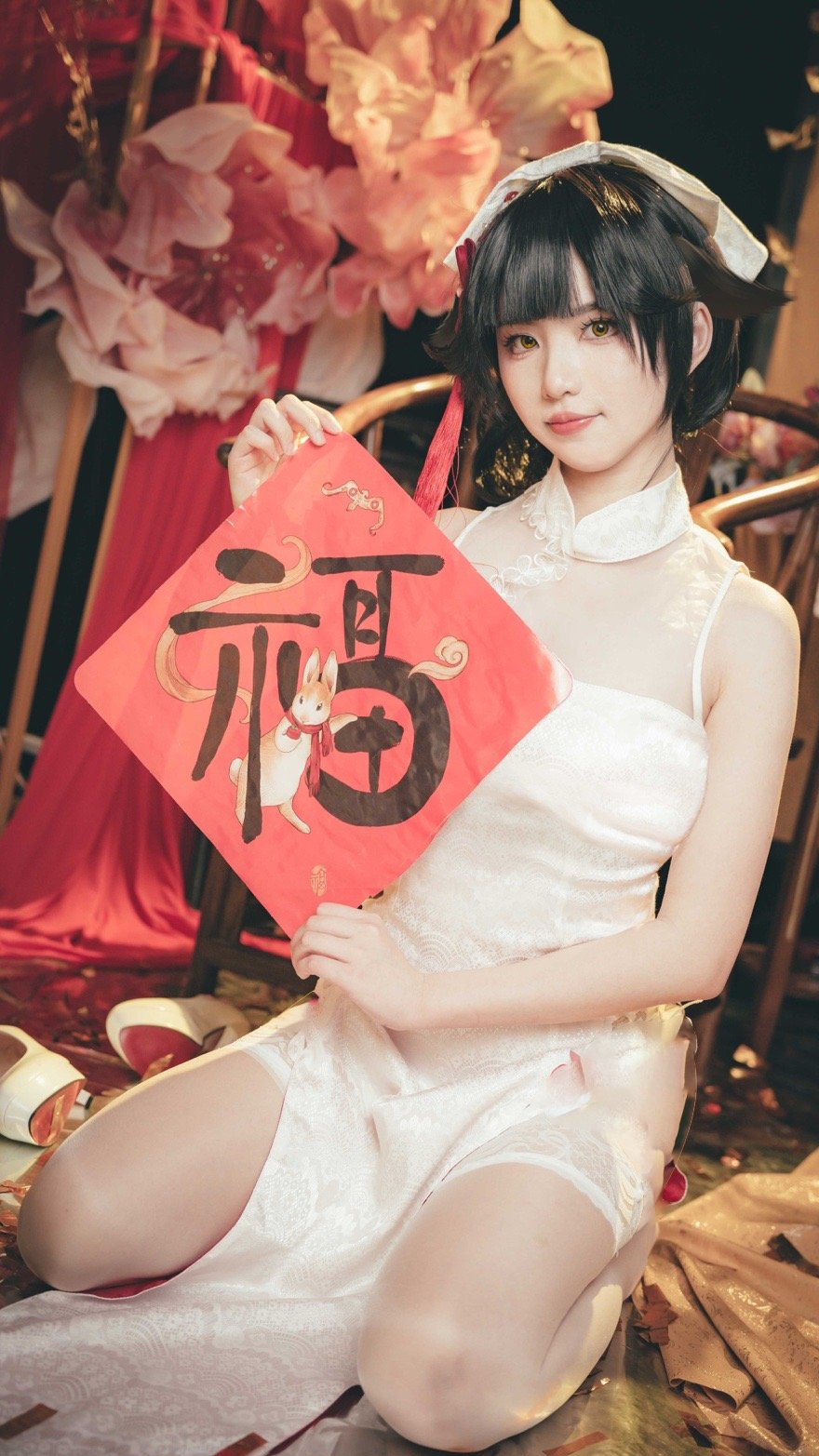 cosplay：【碧蓝航线】高雄·春之意