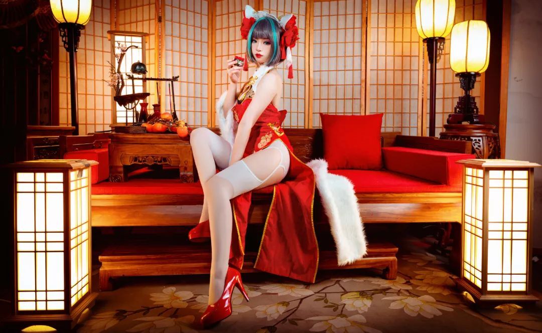 cosplay：【碧蓝航线】柴郡