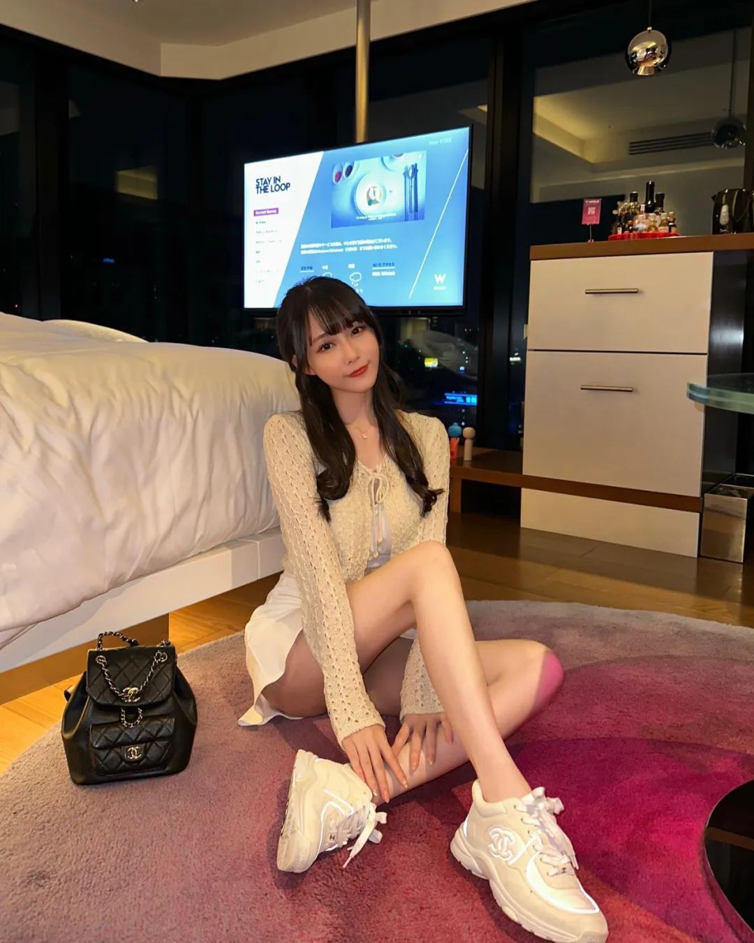 顶级校花，极品台妹，身材和颜值都很顶！