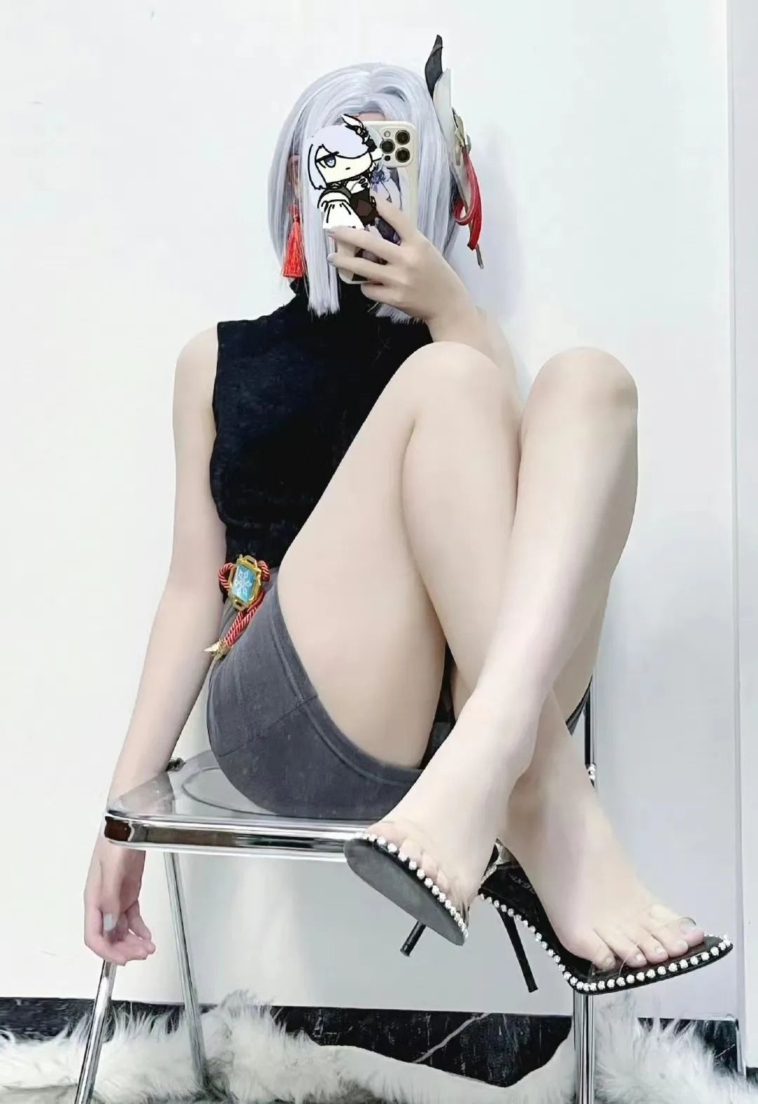 原神cos：兔女郎夜兰，JK甘雨太漂亮了！短裤申鹤真顶级！女仆装草神荧妹可爱爆了！