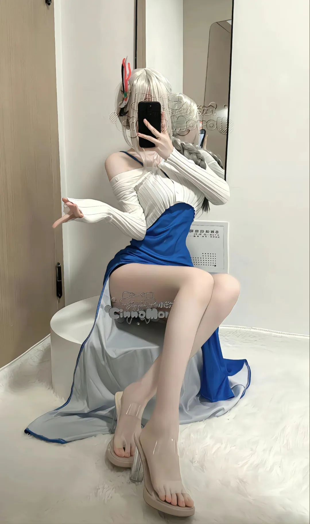 原神cos：泳装草神，护士装刻晴，婚纱神子，包臀裙申鹤，制服雷神让玩家狂喜！