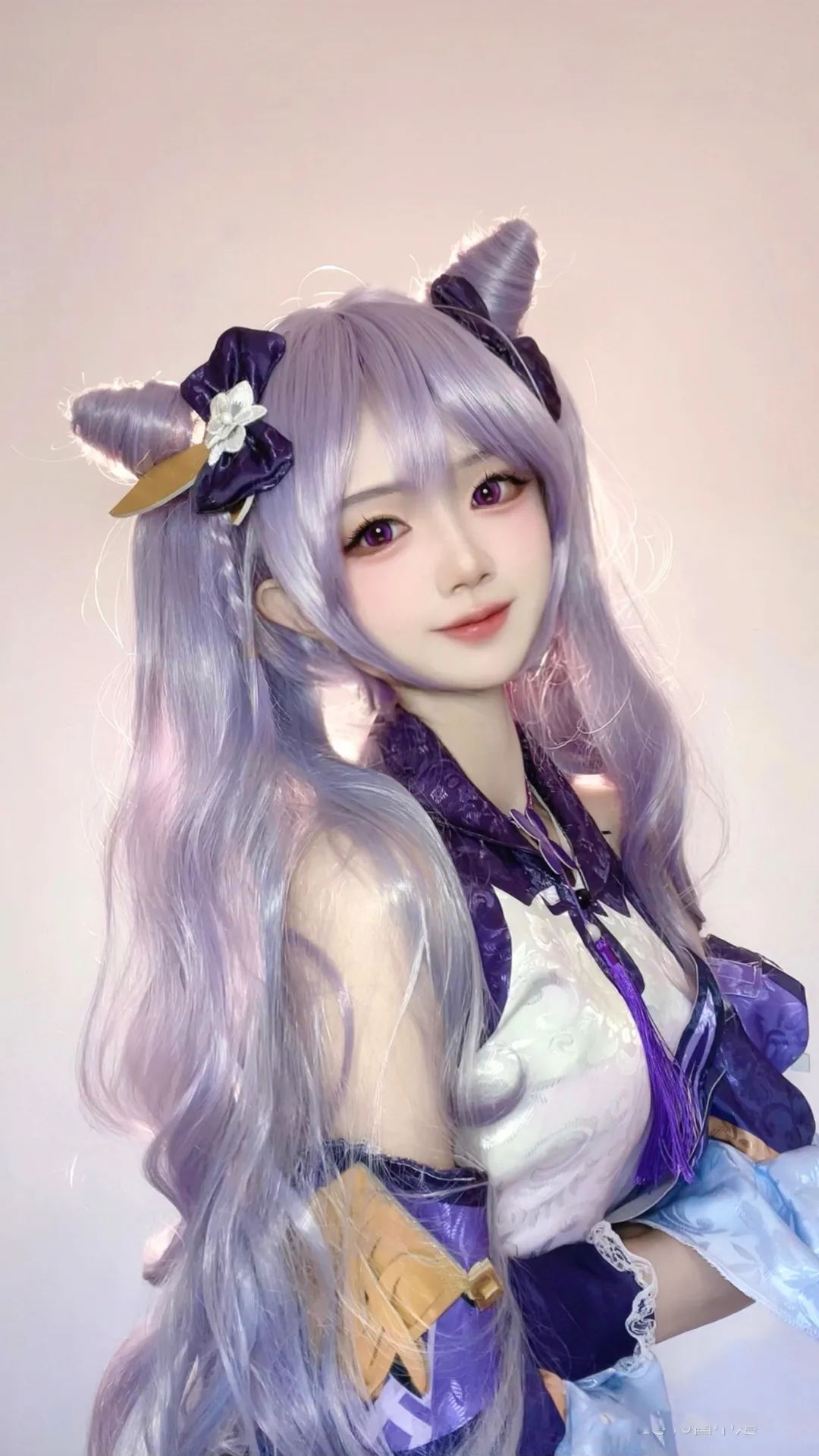 原神cos：白丝+婚纱，刻晴美爆了！JK绫华，女仆甘雨，御姐申鹤果然好看！