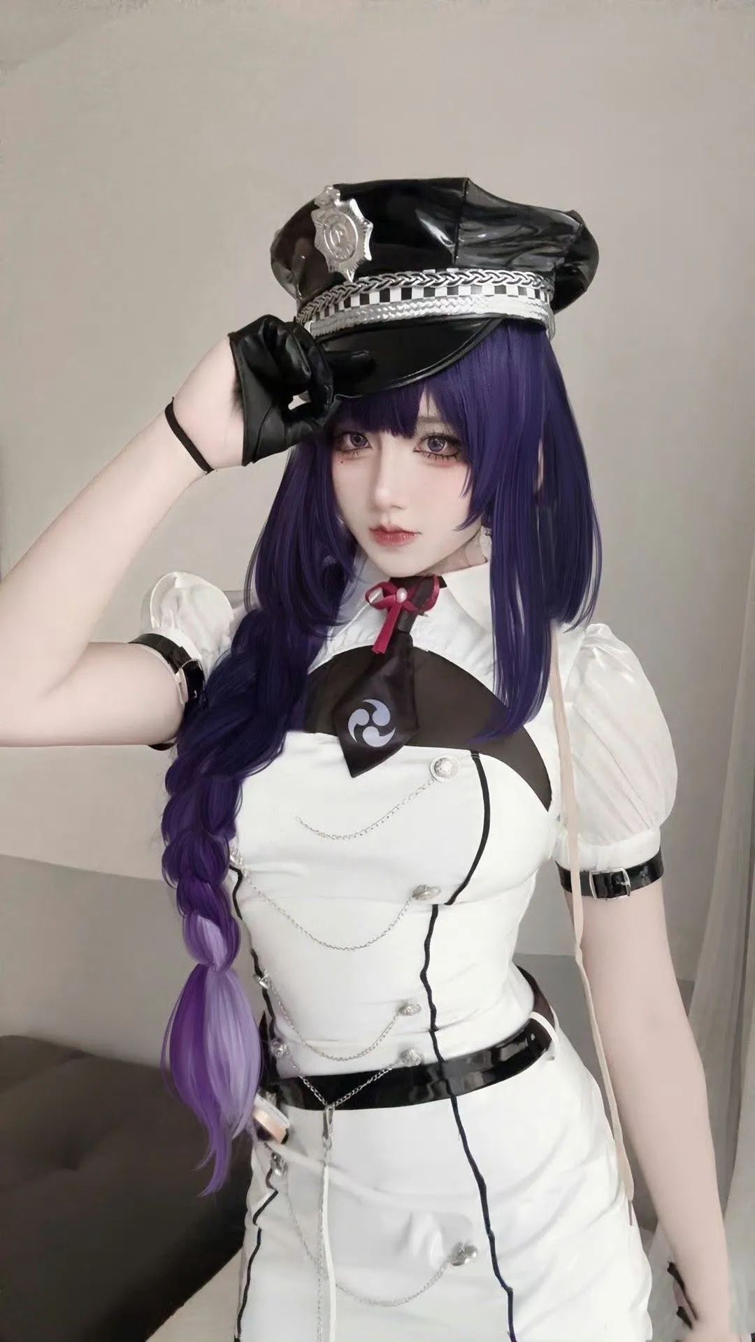 原神cos：白丝+制服，护士刻晴太美了！OL制服雷神太顶了！申鹤仙女装让人狂喜！