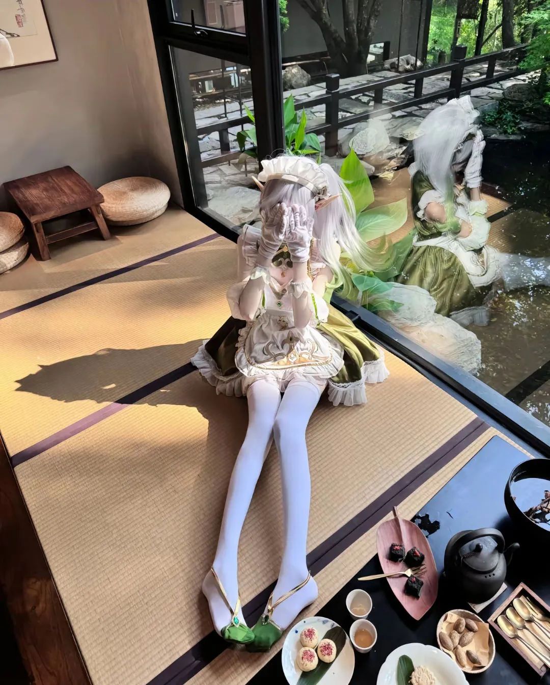 原神cos：黑丝+制服，甘雨秘书太合适了！邪魅雷神胡桃反差真大，婚纱刻晴神子让人狂喜！