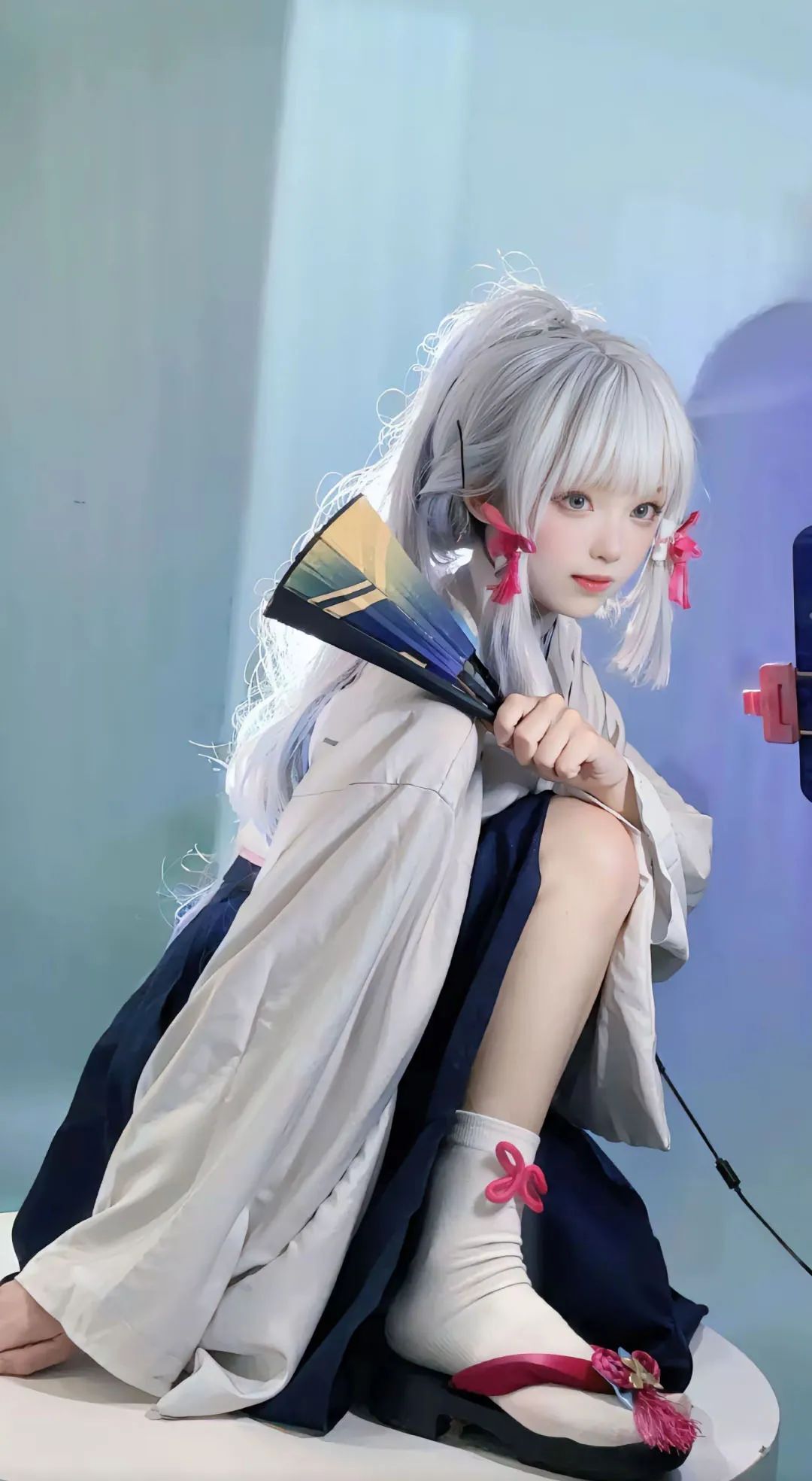 原神cos：白丝+护士服，刻晴超萌！女仆甘雨，神子黑纱裙美爆了！泳装申鹤，女仆雷神让人无法抵抗！