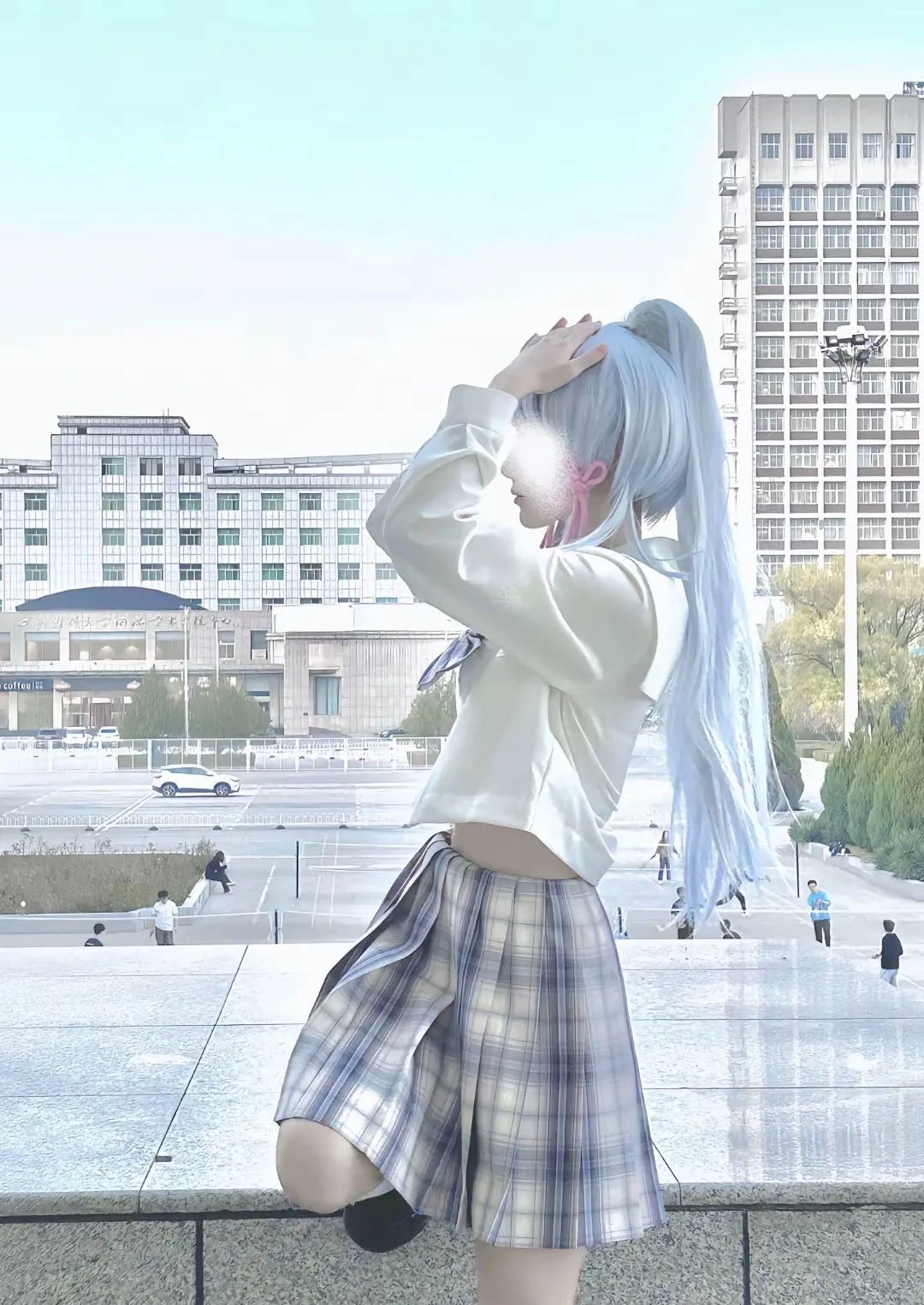 原神cos：黑丝+制服，雷神太御了！兔女郎甘雨，公主裙刻晴太俏皮了！JK绫华，黑丝纱裙申鹤美翻！