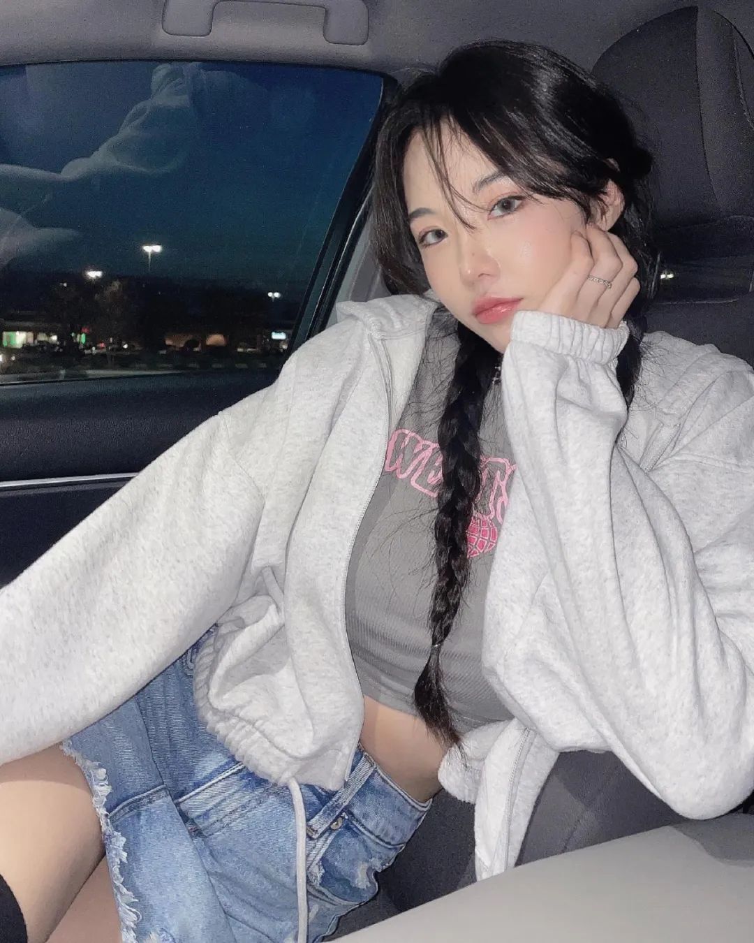 INS美女|韩国网红，内衣模特still need