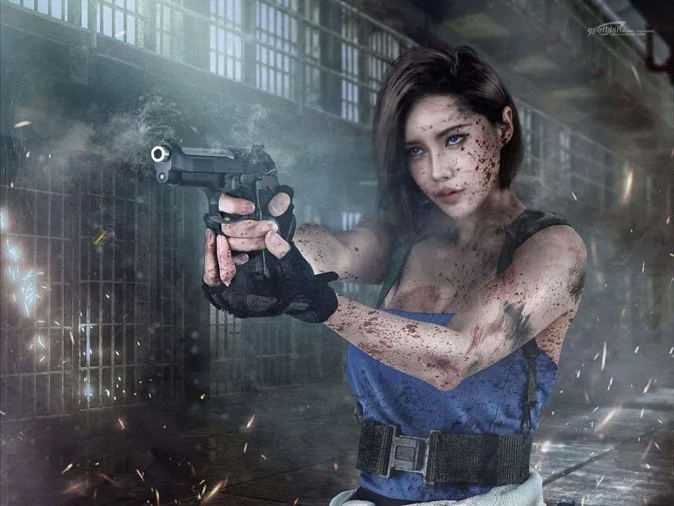 INS美女|韩国性感车模宋珠儿，兼职Coser