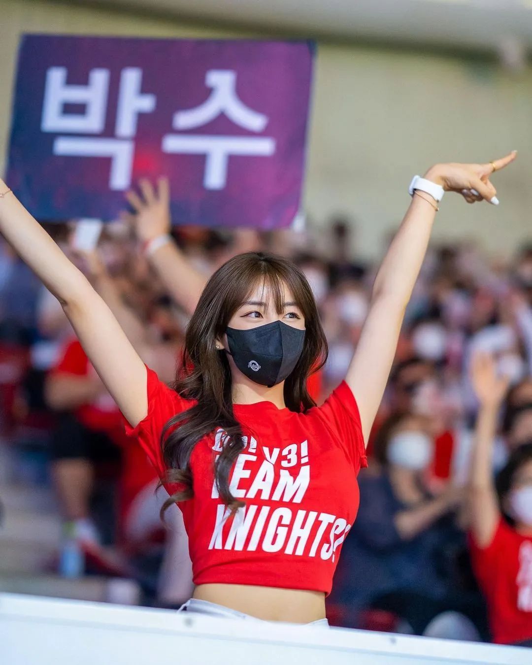 [仙女集]韩国最美啦啦队员，非她莫属了