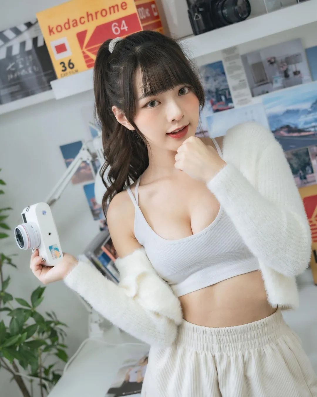 [仙女集]身披湖人23号可爱性感台妹