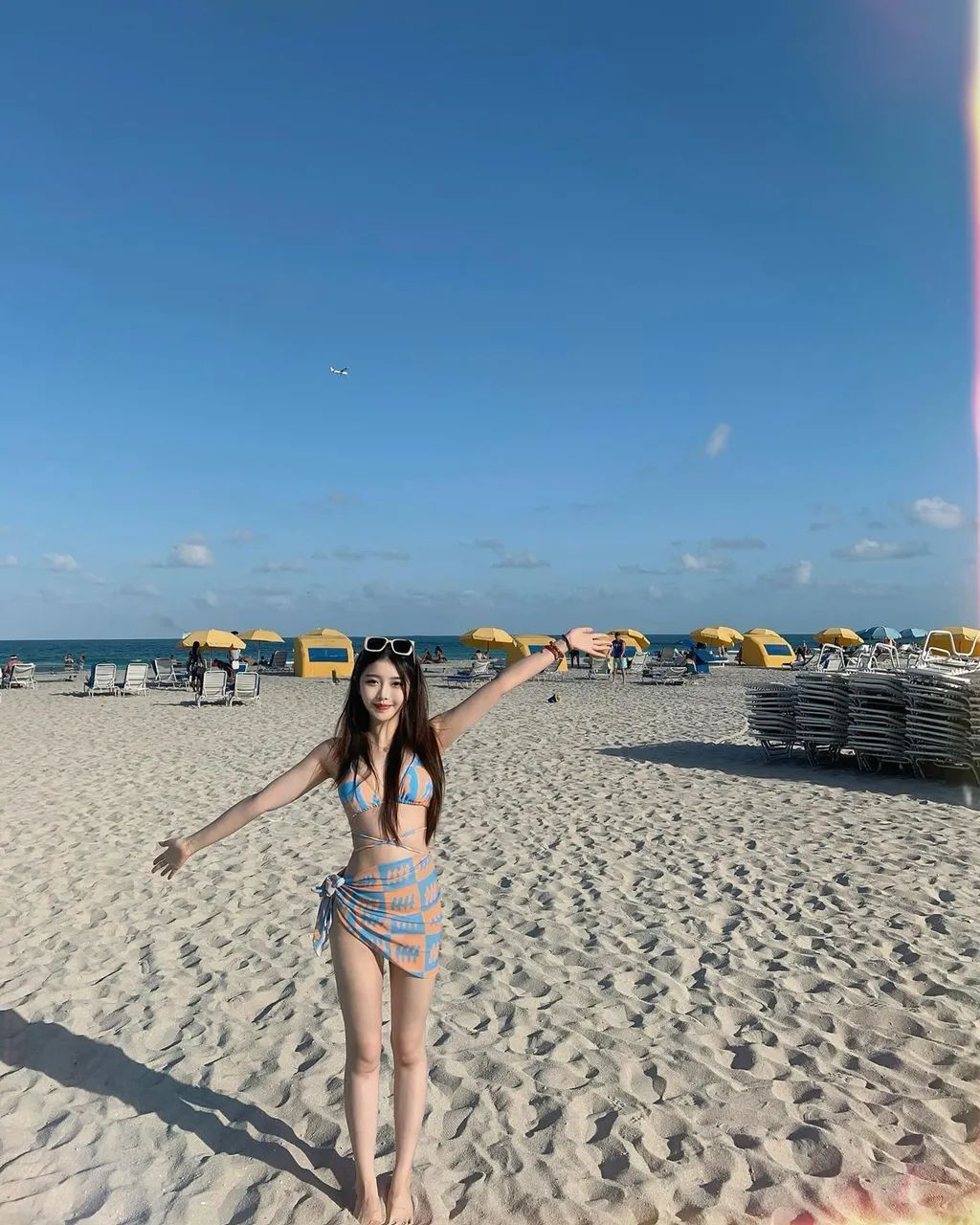 沙滩美女写真