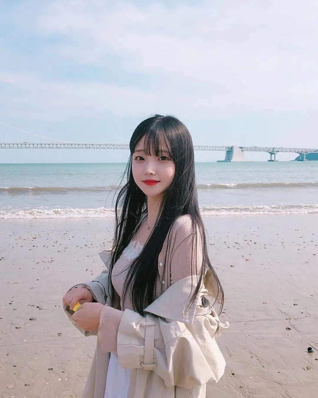 美女壁纸丨朴敏静，甜美可人的“萌系”女神