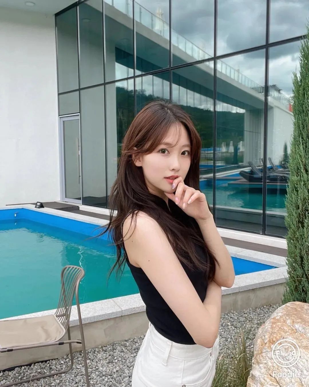 美女壁纸丨韩国邻家妹妹junghwa，甜美可人的小清新女神
