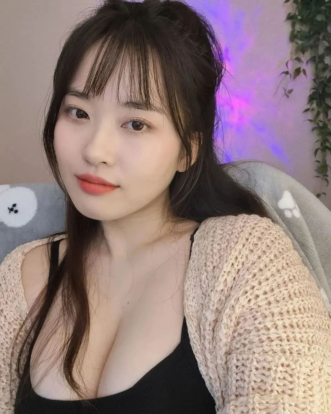 韩国网红sorammmm，微胖型女神的天花板