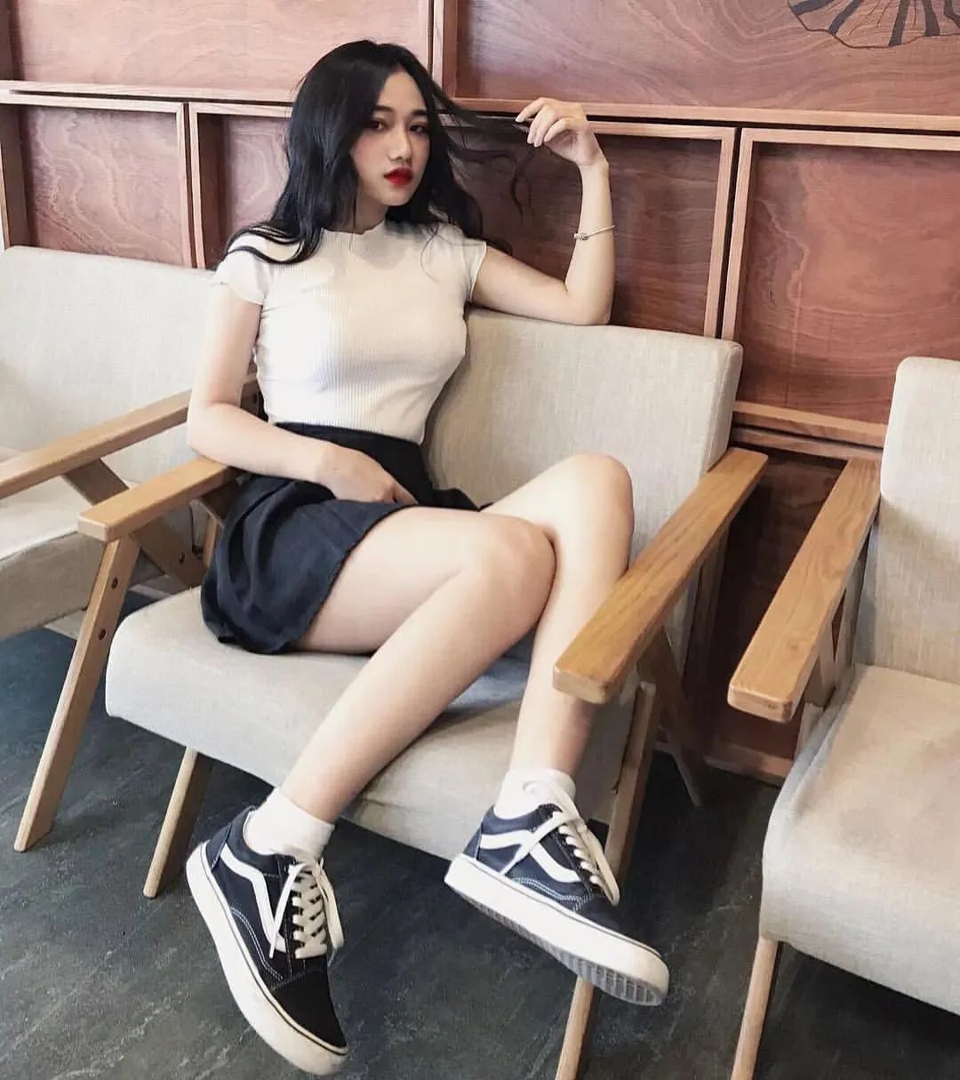 越南网红da.thao，肤白貌美的异域风格美女