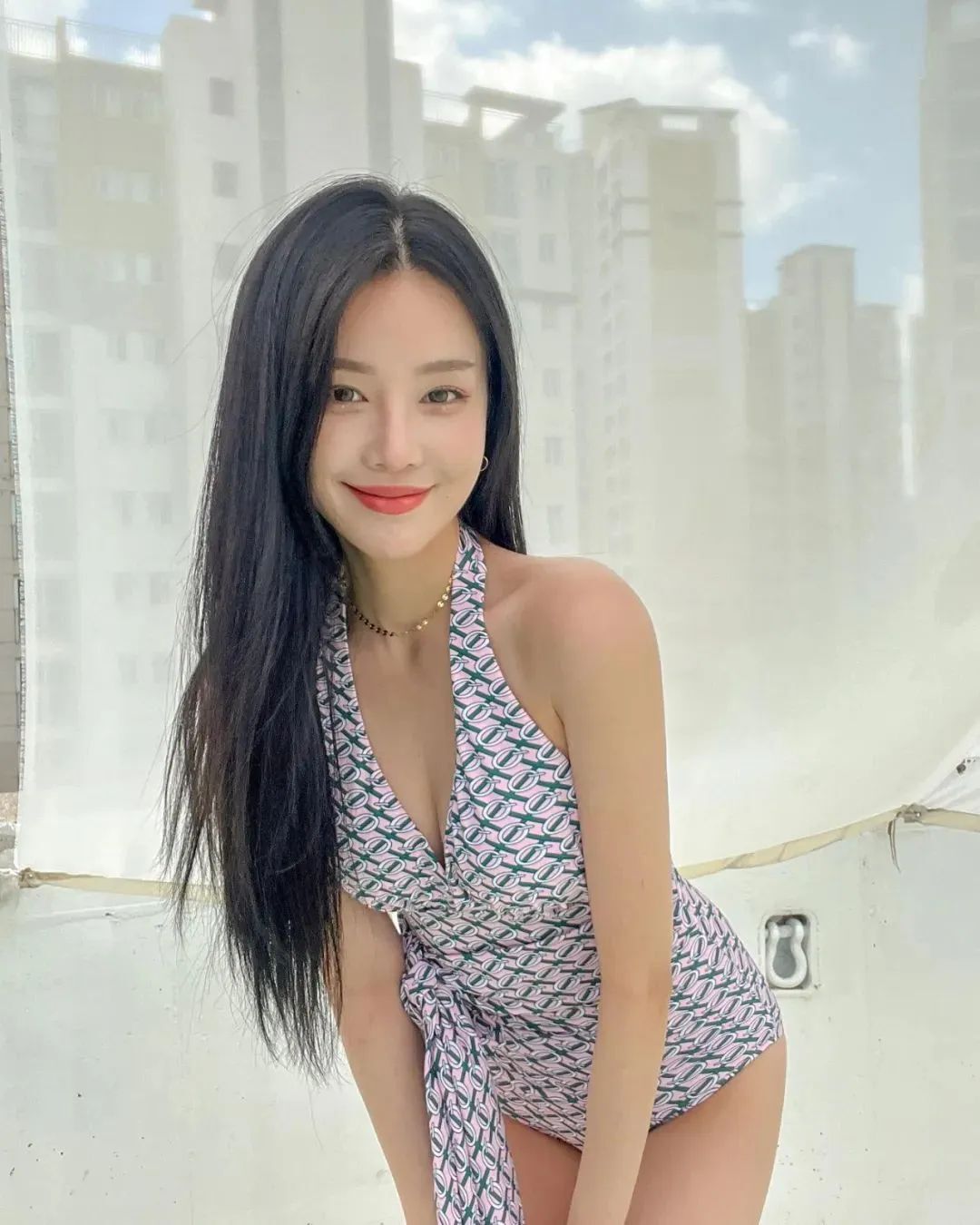 韩国网红sys_0228，神似秦岚的健身女神