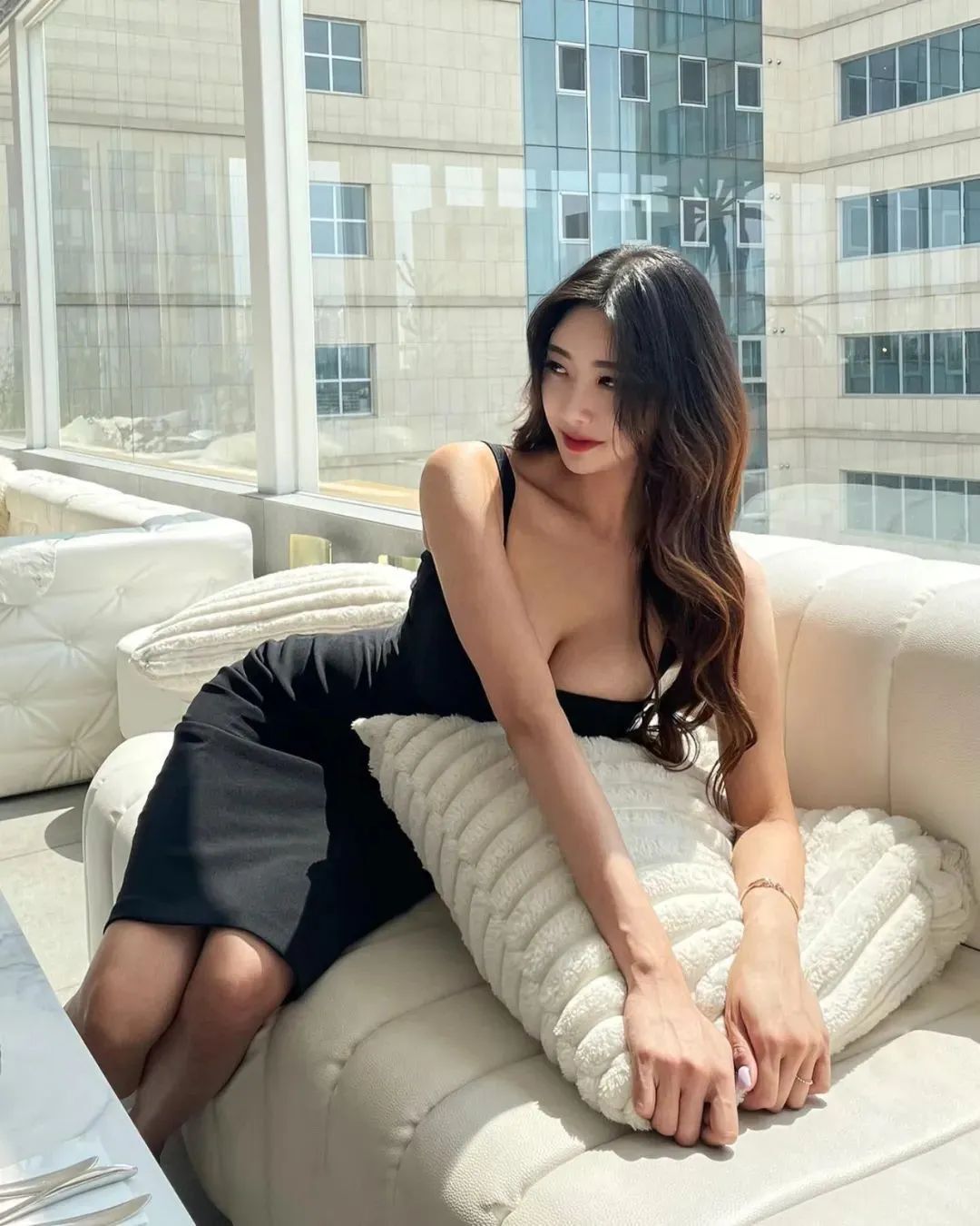 韩国网红j1ns1m，甜美可人的健身女神
