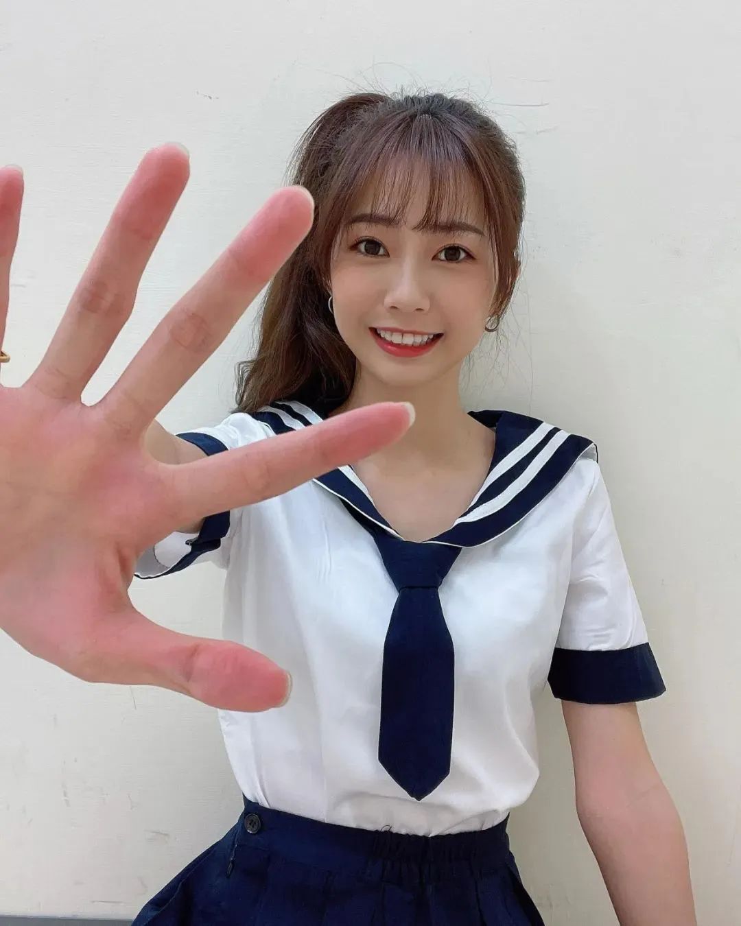 台湾网红彭翊慈，充满青春活力的啦啦队女神