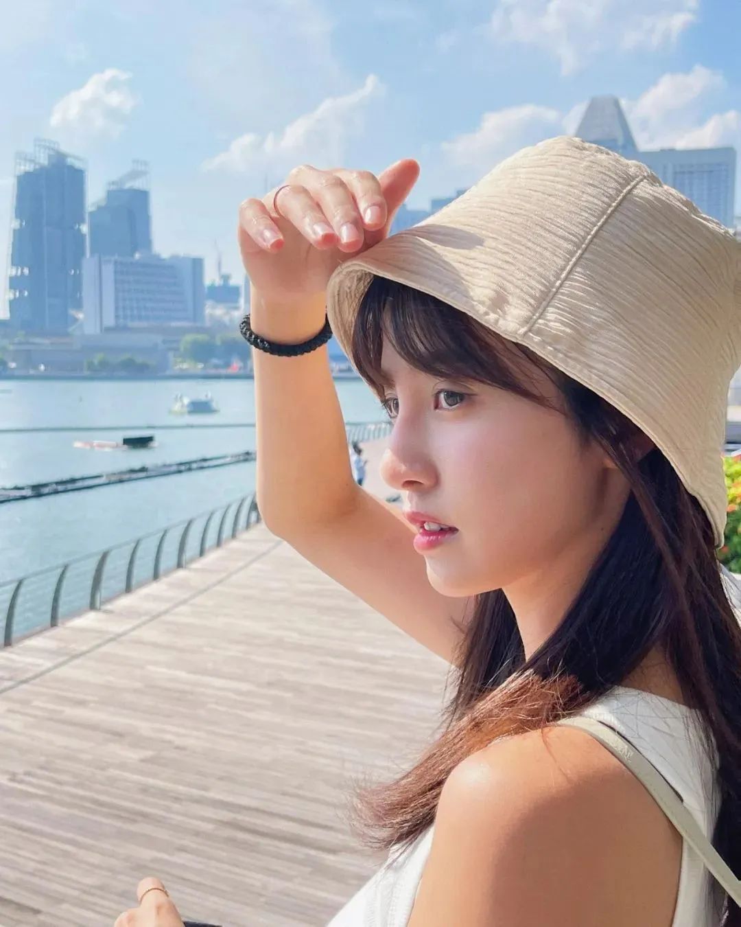 台湾网红陈敬宣，清纯可爱的她，是多少人心目中的理想型女朋友