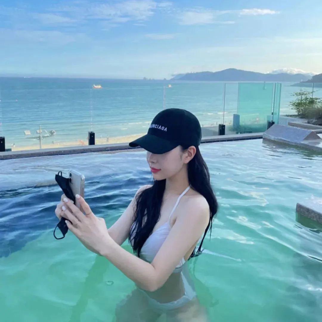 韩国网红byeol，甜美可人的韩国最美警花