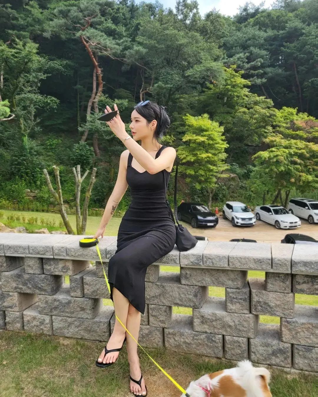 韩国网红hw1102，甜美又性感的气质女神