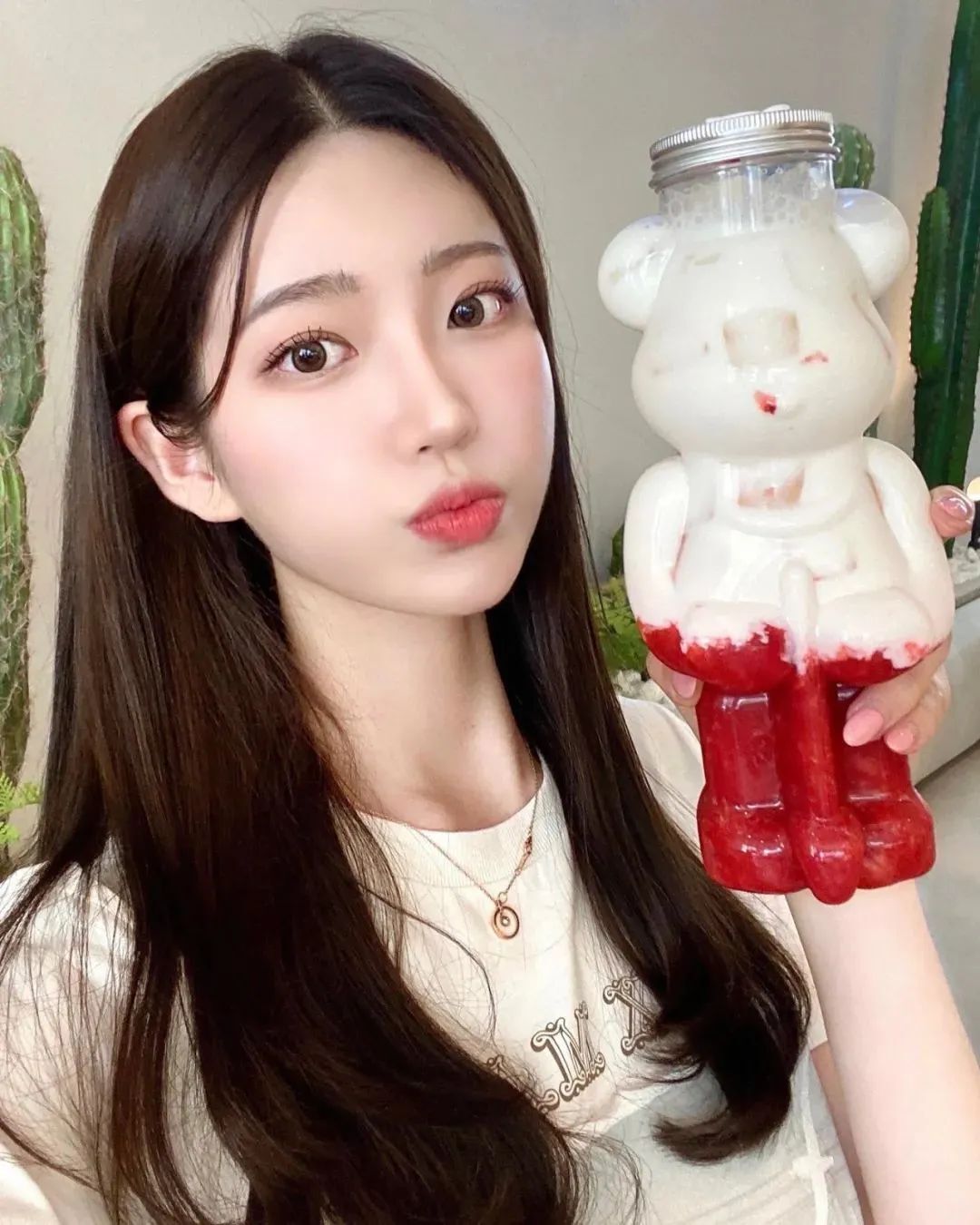 韩国网红dao.ino，拥有顶级神颜的气质女神