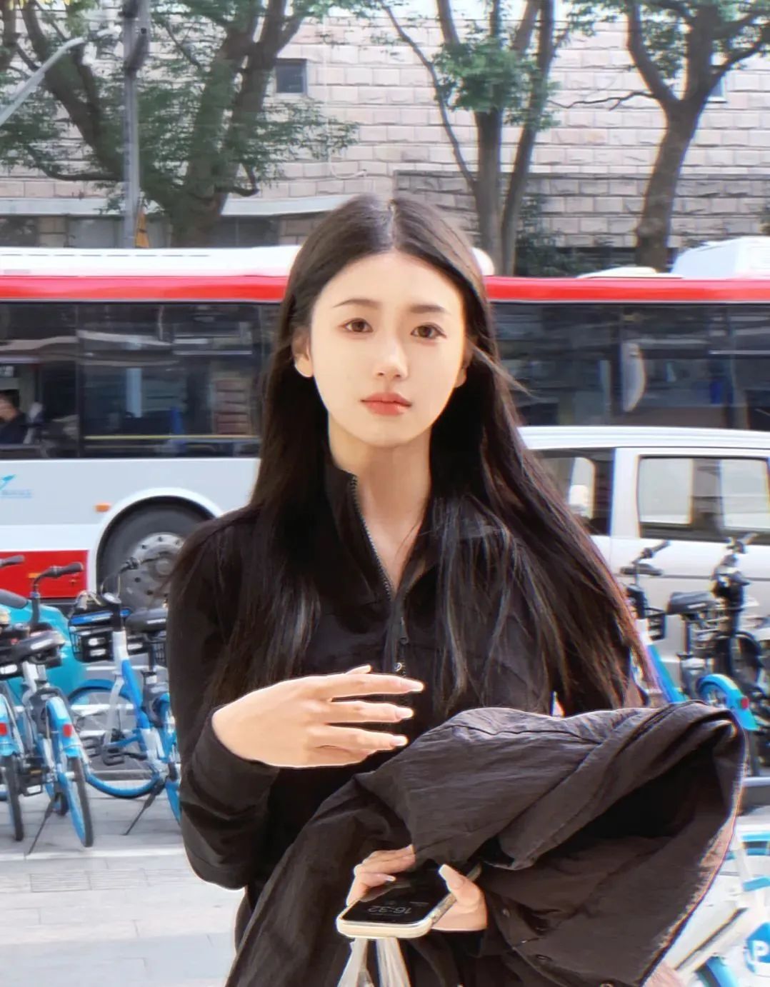 上海对外经贸校花，拥有顶级神颜的气质女神