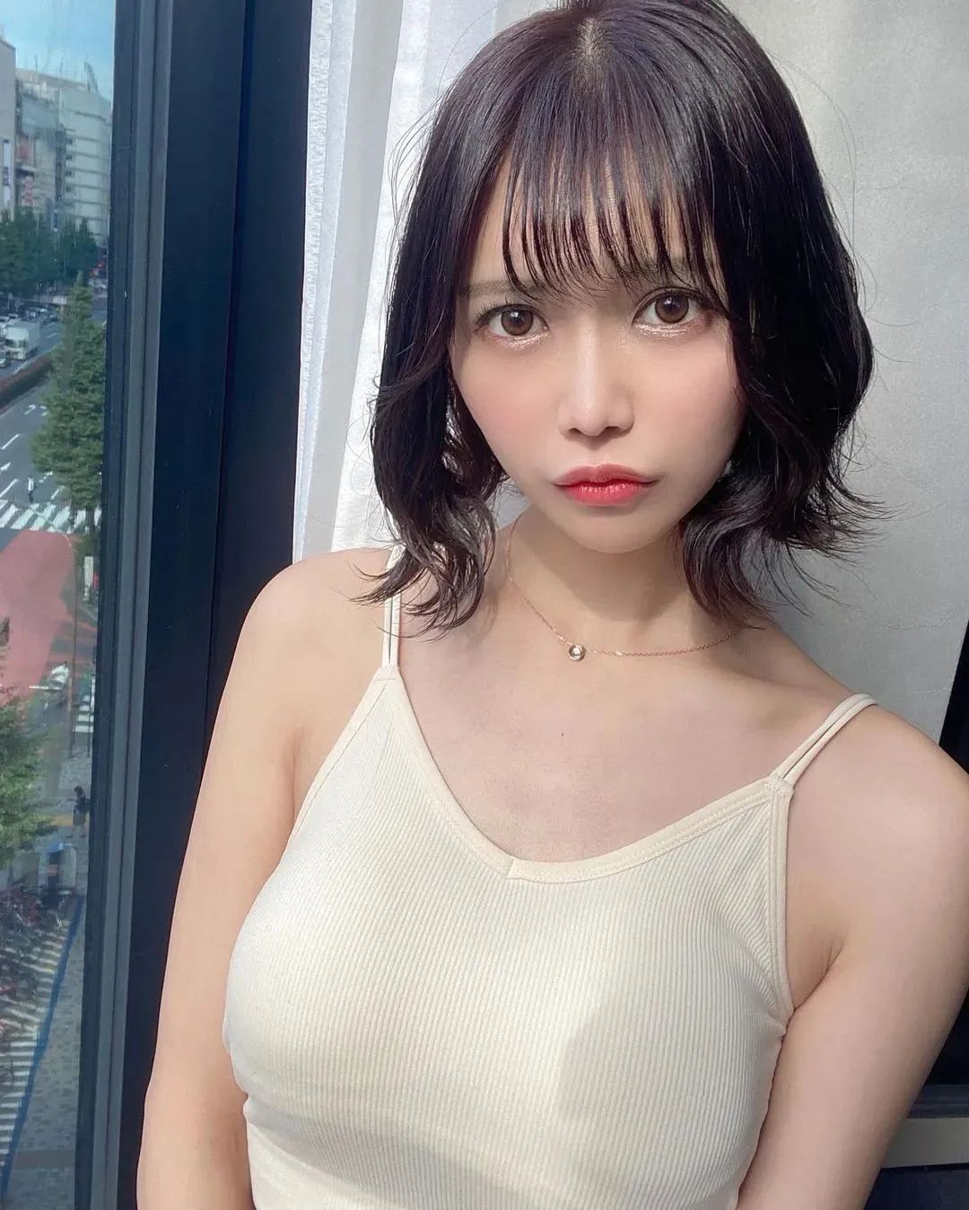 日本网红mori，清纯可爱的宝藏女孩