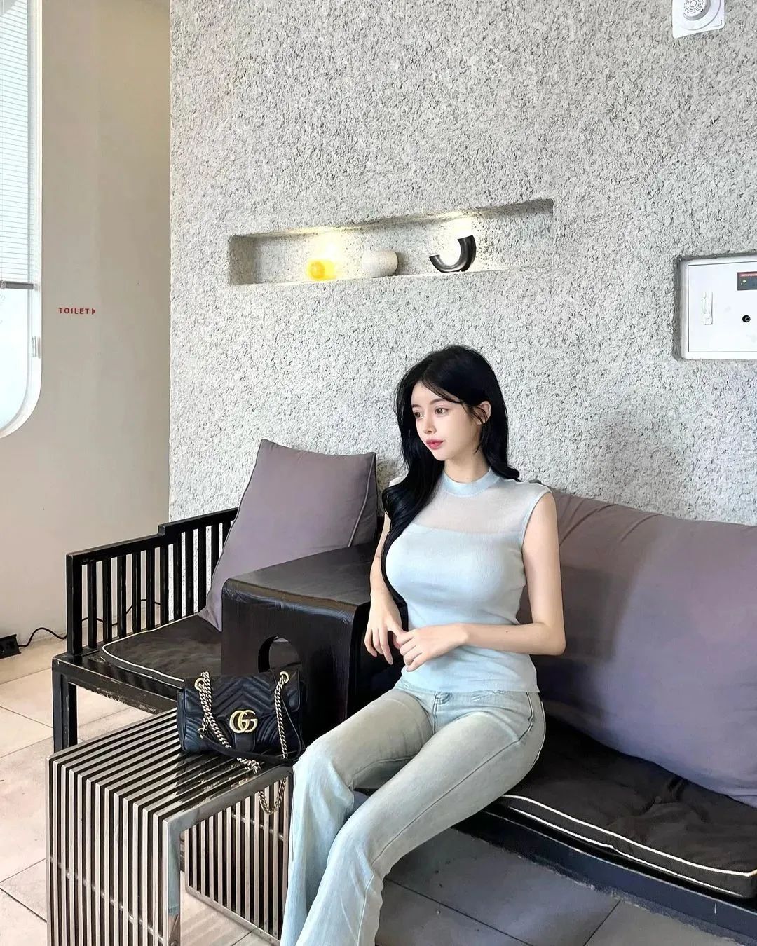 韩国网红 | deblanc，清纯可爱的小清新女神