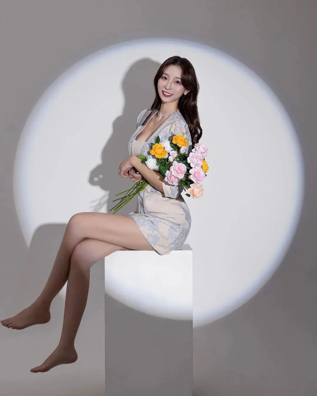 韩国网红 | mingi，甜美又迷人的顶级美女主持人