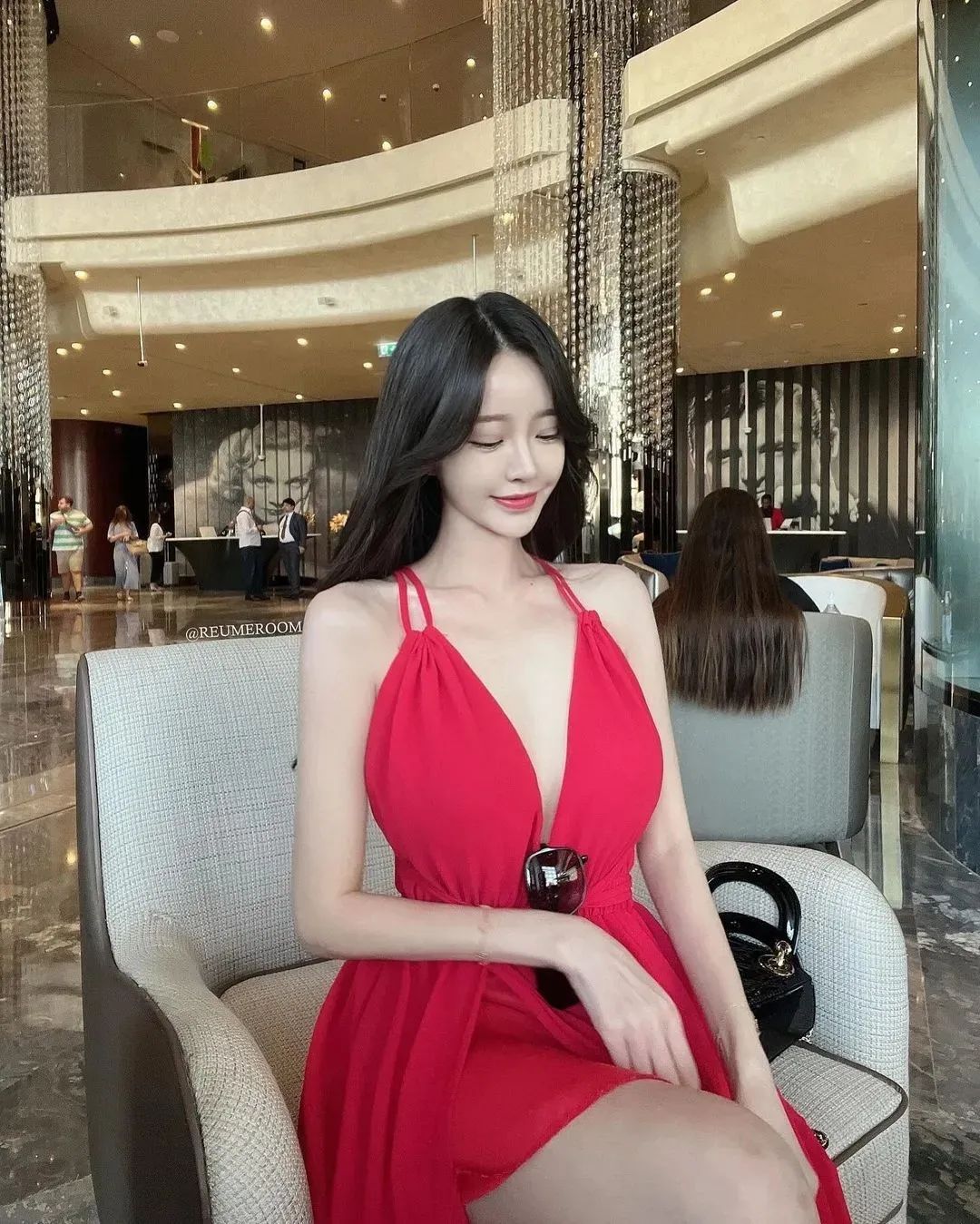 韩国网红 | reume，甜美又性感的气质女神