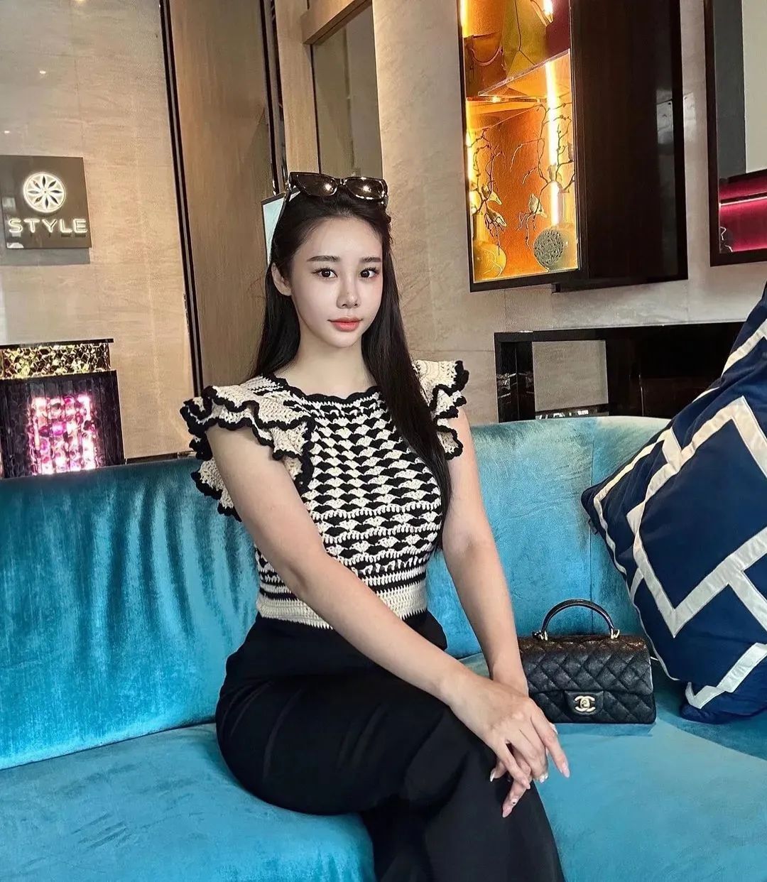 韩国网红 | habin，甜美又性感的顶级美女模特