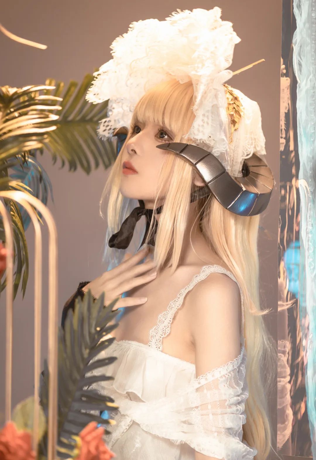 cosplay：蕾丝的诱惑 夜莺
