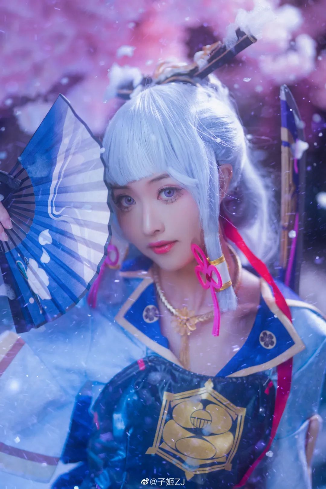 cosplay：原神-神里绫华