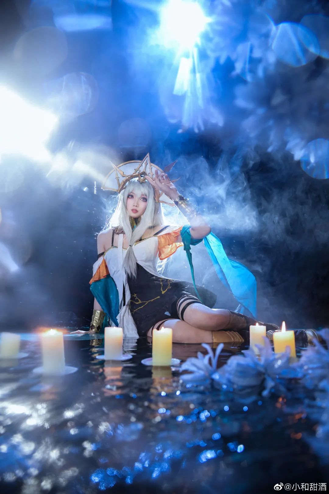 cosplay：【明日方舟】浊心斯卡蒂