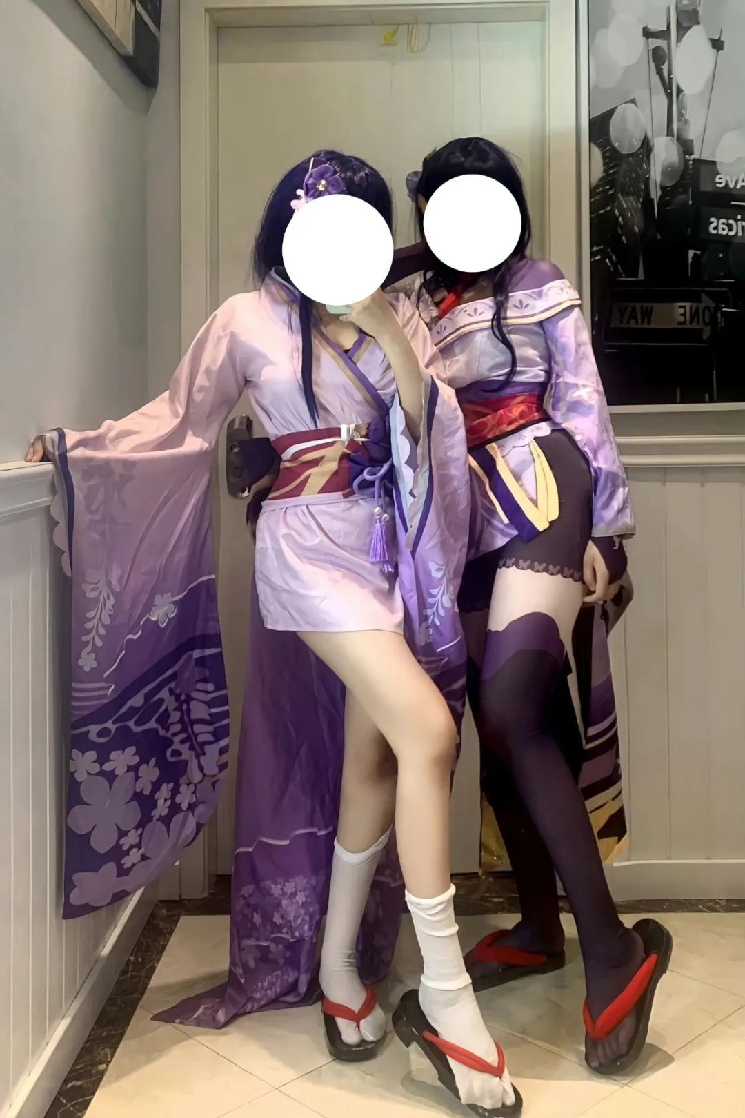 原神cos：黑丝+皮裤，兔女郎甘雨太涩了！黑丝雷神，泳装神子，申鹤大长腿真绝了！
