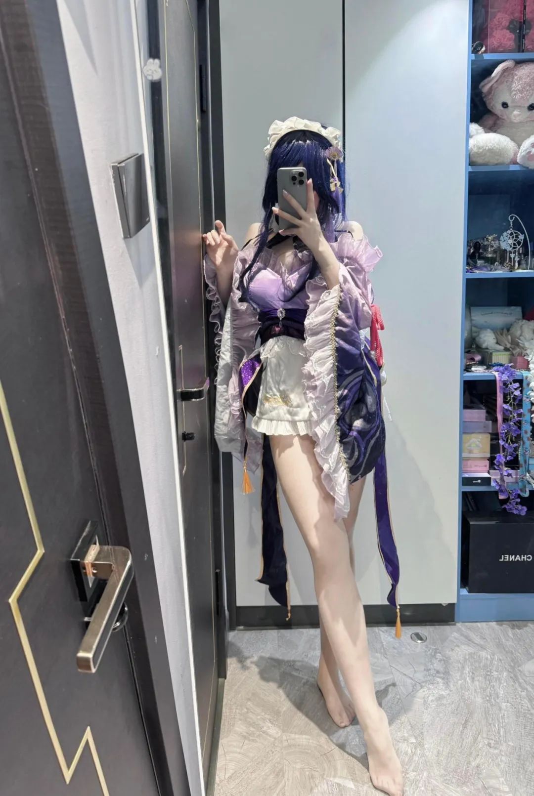 原神cos：女仆雷神让人狂喜！厨娘宵宫太可爱了，花嫁绫华，大草神太顶级了！