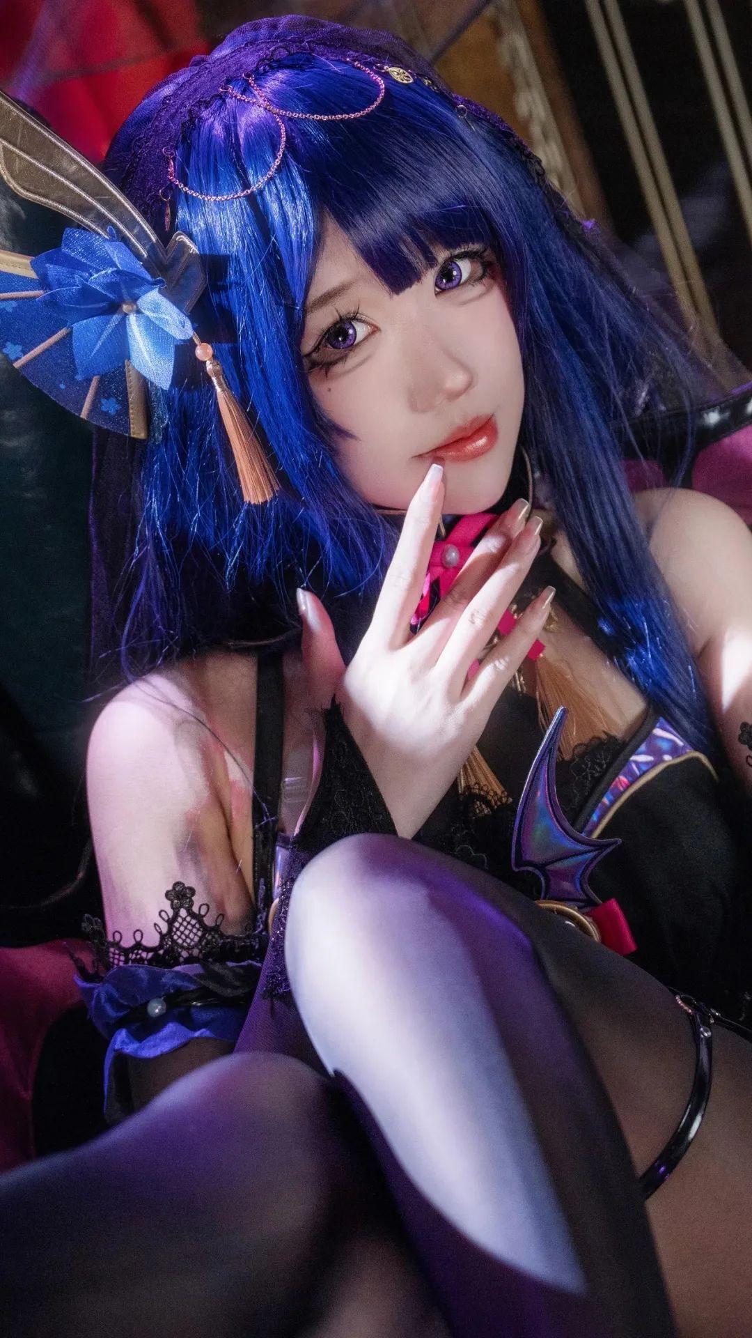 原神cos：白丝秘书甘雨，女仆装雷神，修女服优菈，身穿瑜伽服的申鹤让人狂喜！
