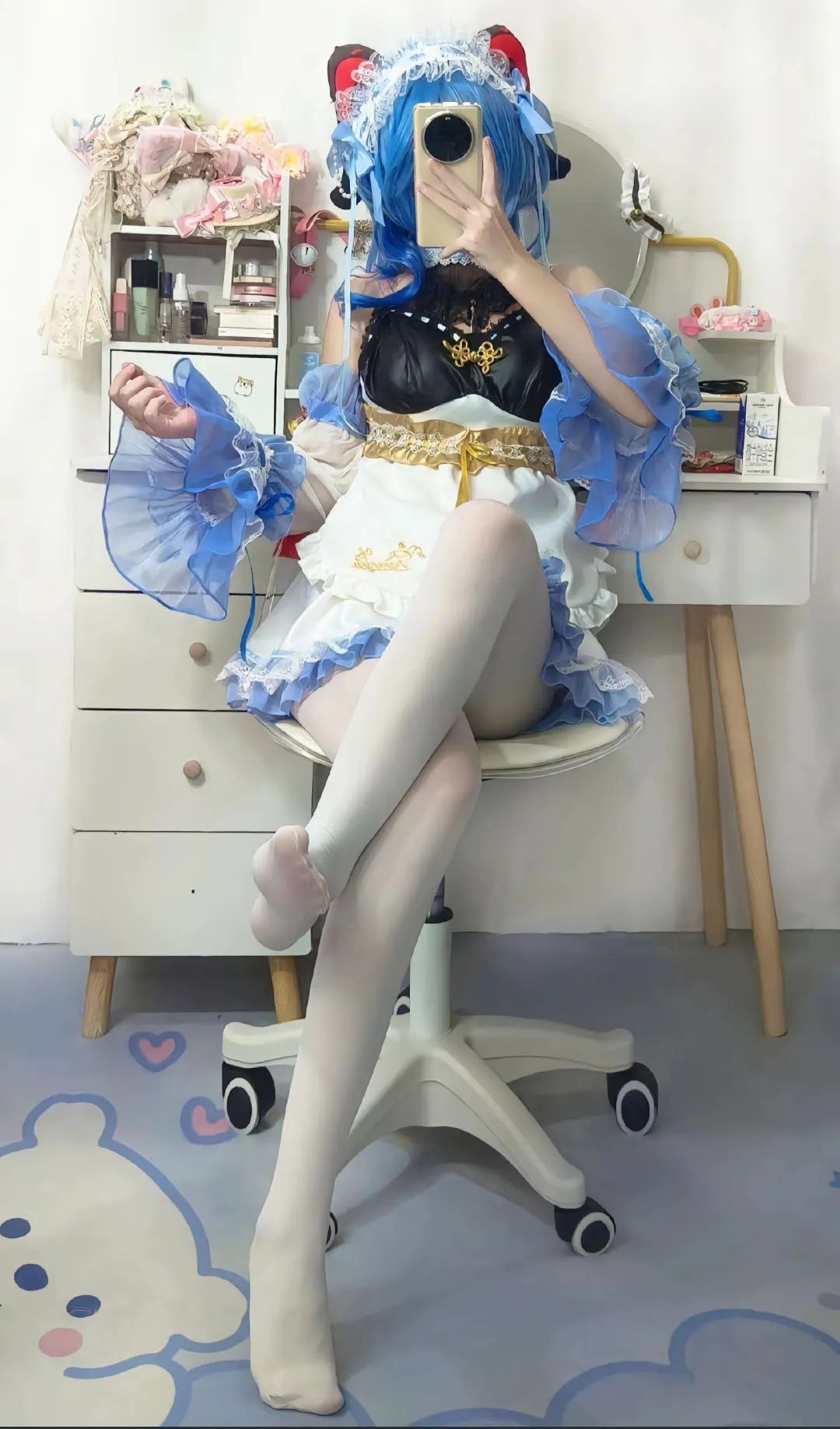原神cos：白丝+婚纱，刻晴老婆美爆了！女仆甘雨，大草神太御了，白丝雷神让人狂喜！