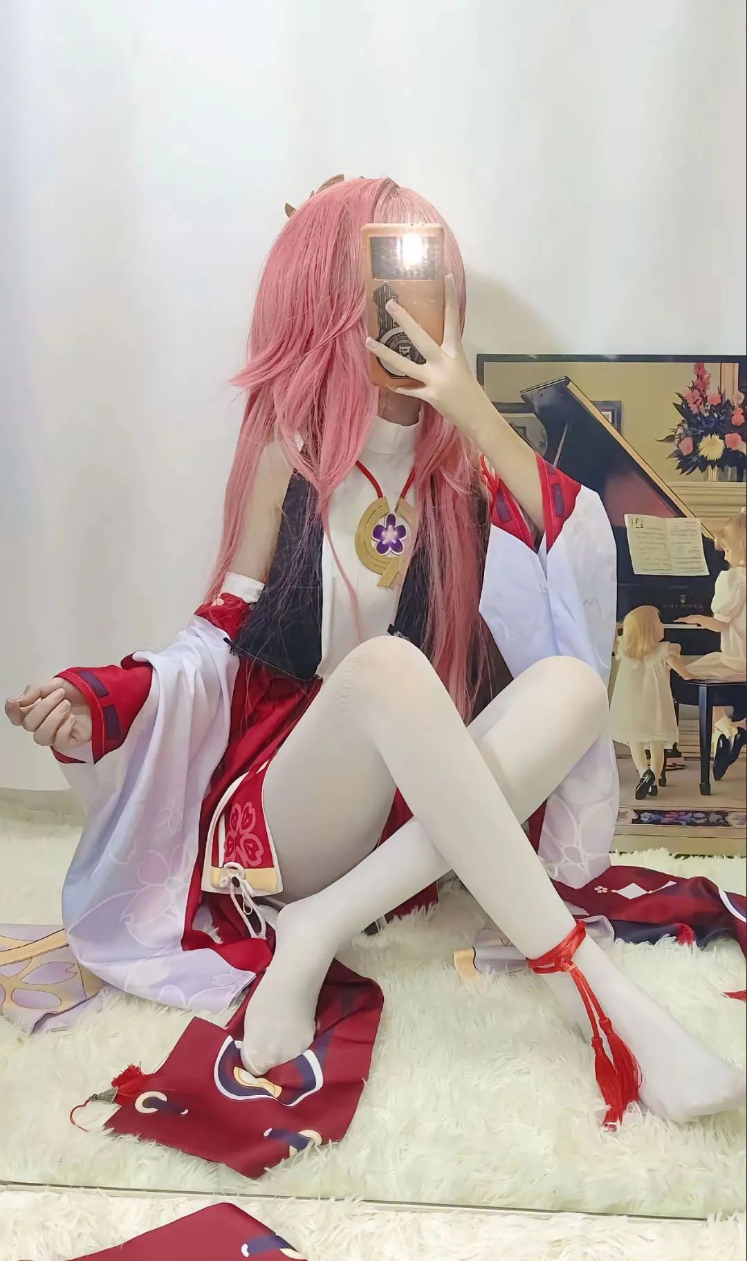 原神cos：白丝+婚纱，刻晴老婆美爆了！女仆甘雨，大草神太御了，白丝雷神让人狂喜！