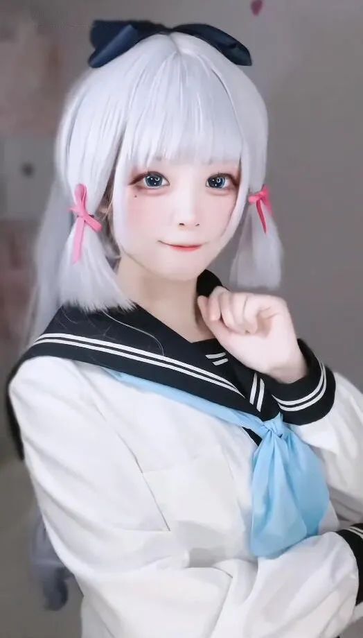 原神cos：白丝+修女装，甘雨太顶了！制服秘书雷神，JK胡桃绫华美爆了！