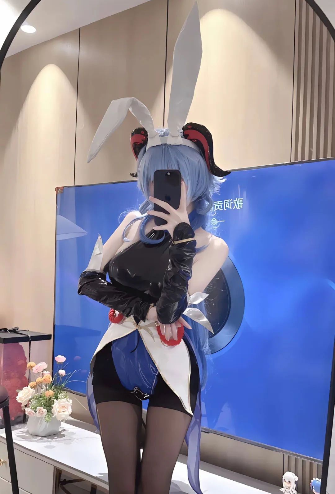 原神cos合集！女仆宵宫雷神登场！兔女郎绫华甘雨太好看了，白丝刻晴猫耳美爆了！