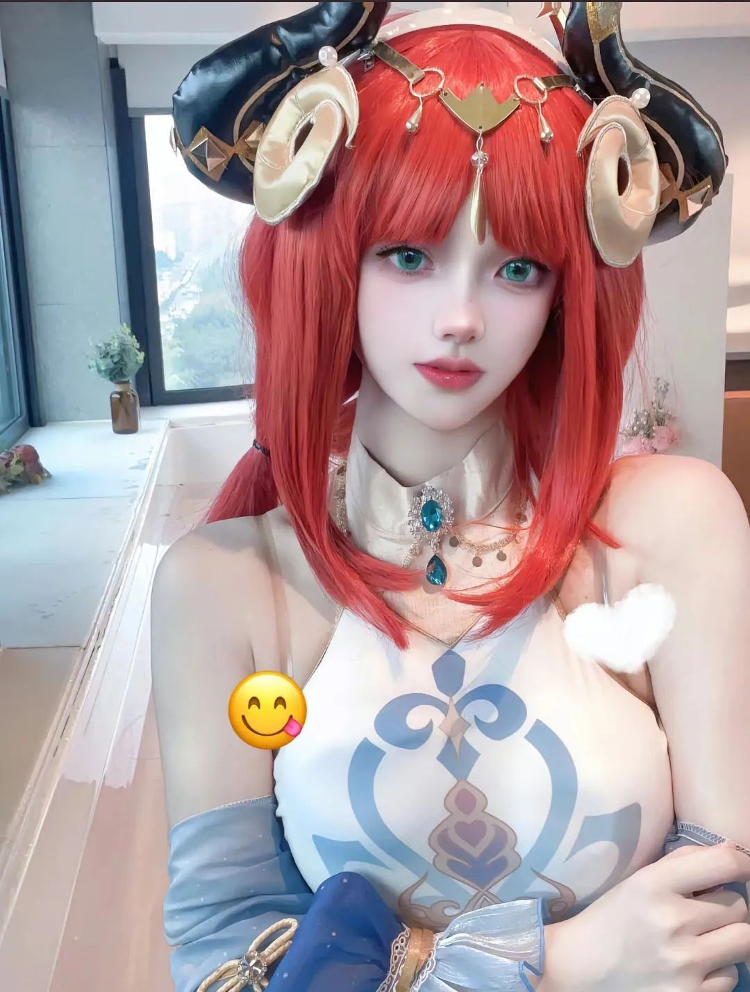 原神cos：女仆甘雨一脸娇羞！泳装心海太美了！抹胸装申鹤太御了，女仆宵宫，泳装芭芭拉我爱了！