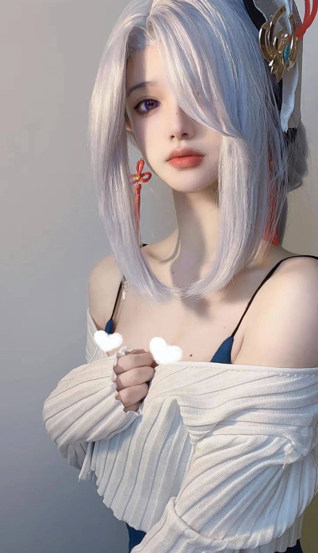 原神cos：女仆甘雨一脸娇羞！泳装心海太美了！抹胸装申鹤太御了，女仆宵宫，泳装芭芭拉我爱了！